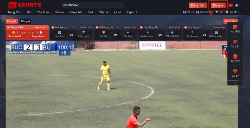 Đăng ký Bsport hiện nay không quá khó
